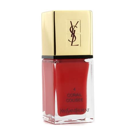 smalto corallo yves saint laurent|YSL SMALTO LA LAQUE COUTURE N.4 CORAIL COLISEE.